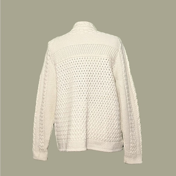 🍦L.L.Bean Cable Knit Cardigan🍦 - Picture 2 of 3